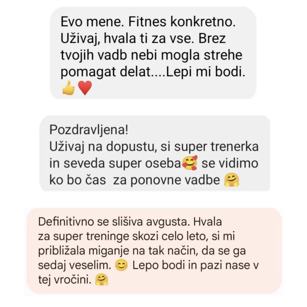 vadba za ženske