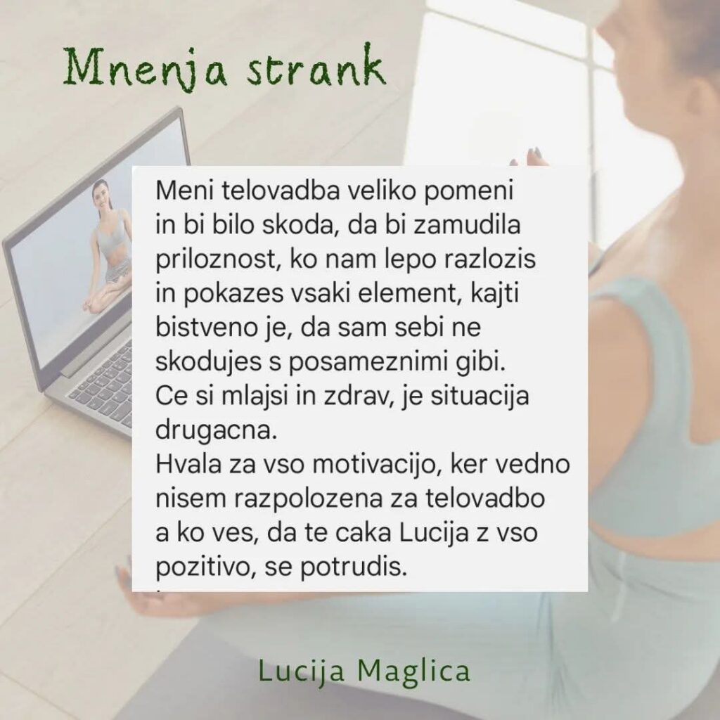 Telovadba v mini skupini