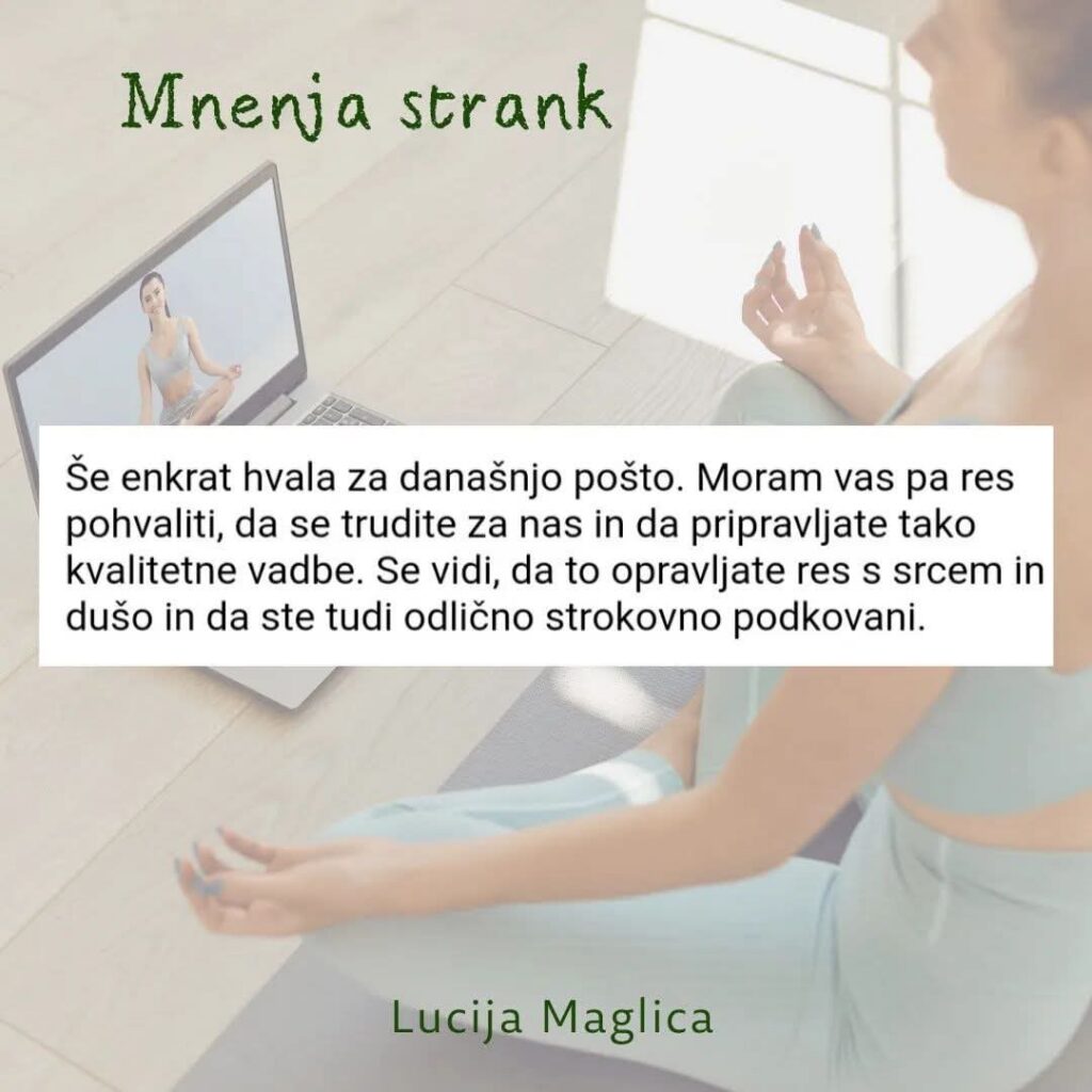 vadba za hrbtenico